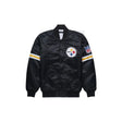 Custom Pittsburgh Steelers Satin Bomber Jacket - Jersey and Sneakers