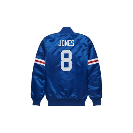 Daniel Jones New York Giants Satin Bomber Jacket - Jersey and Sneakers