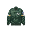 Green Bay Packers Satin Bomber Jacket - Jersey and Sneakers