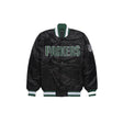 Green Bay Packers Satin Bomber Jacket - Jersey and Sneakers