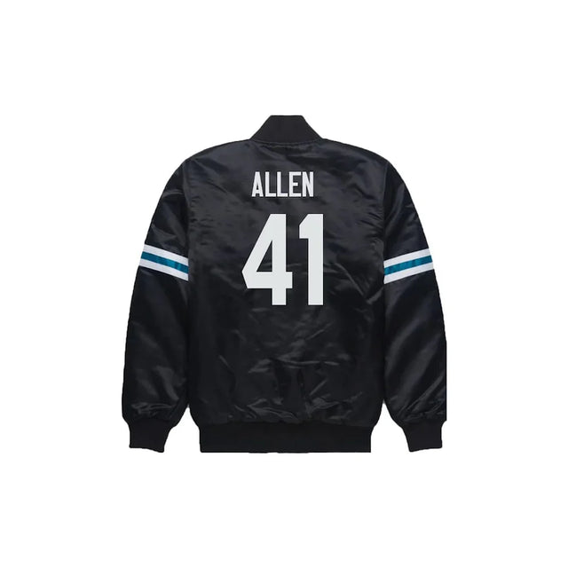 Josh Allen Jacksonville Jaguars Satin Bomber Jacket - Jersey and Sneakers