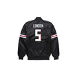 Drake London Atlanta Falcons Satin Bomber Jacket - Jersey and Sneakers