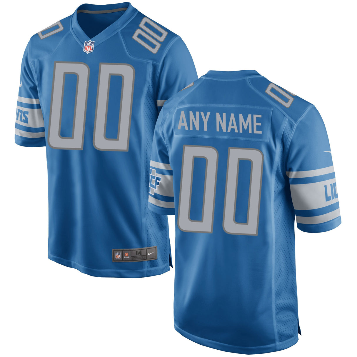 Custom Detroit Lions Jersey - Jersey and Sneakers