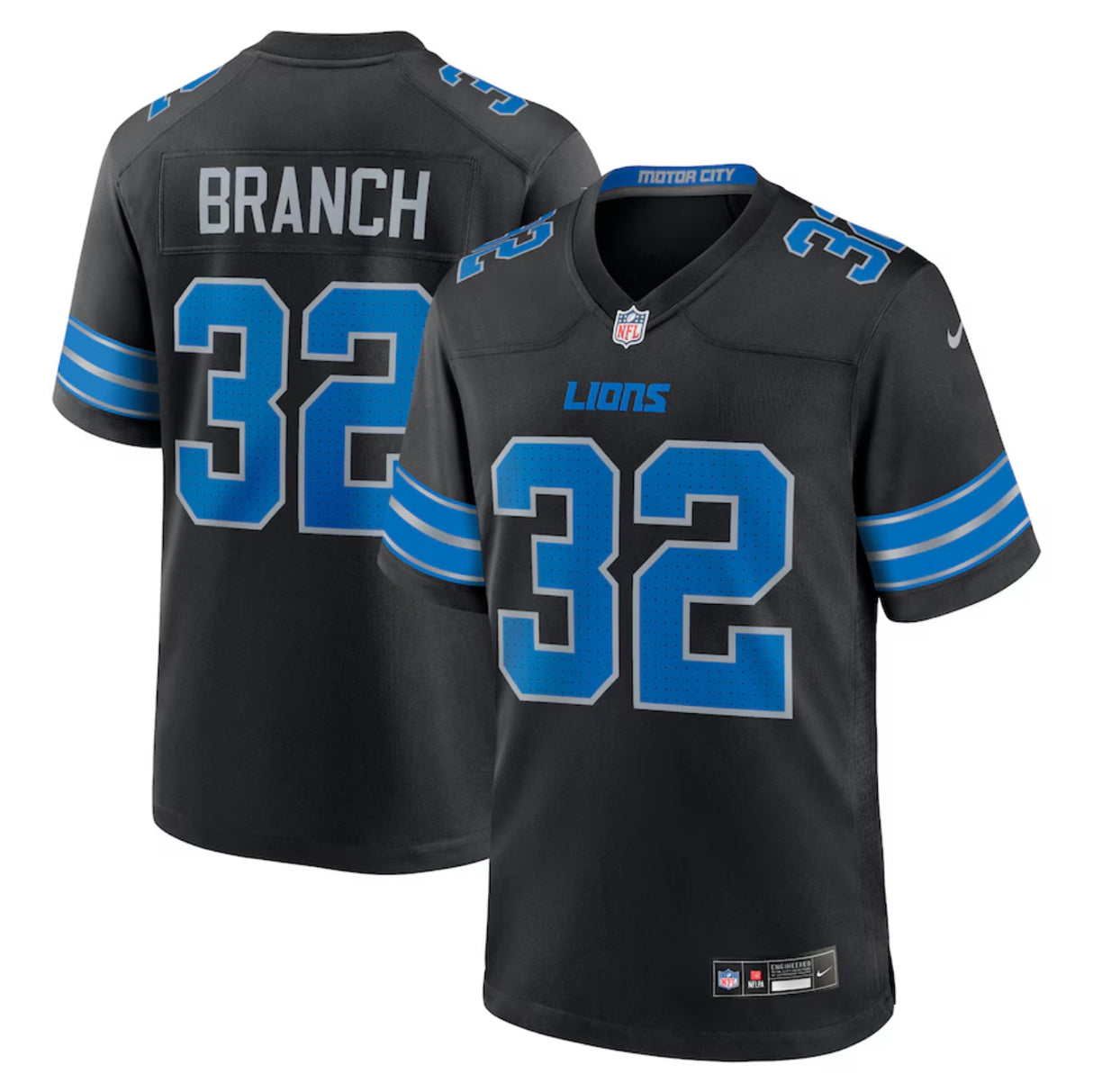 Brian Branch Detroit Lions 2024 Jersey