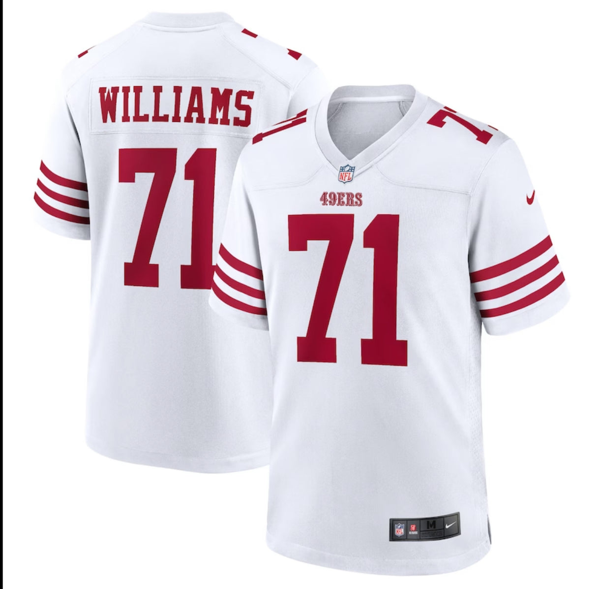 Trent Williams San Francisco 49ers Jersey - Jersey and Sneakers