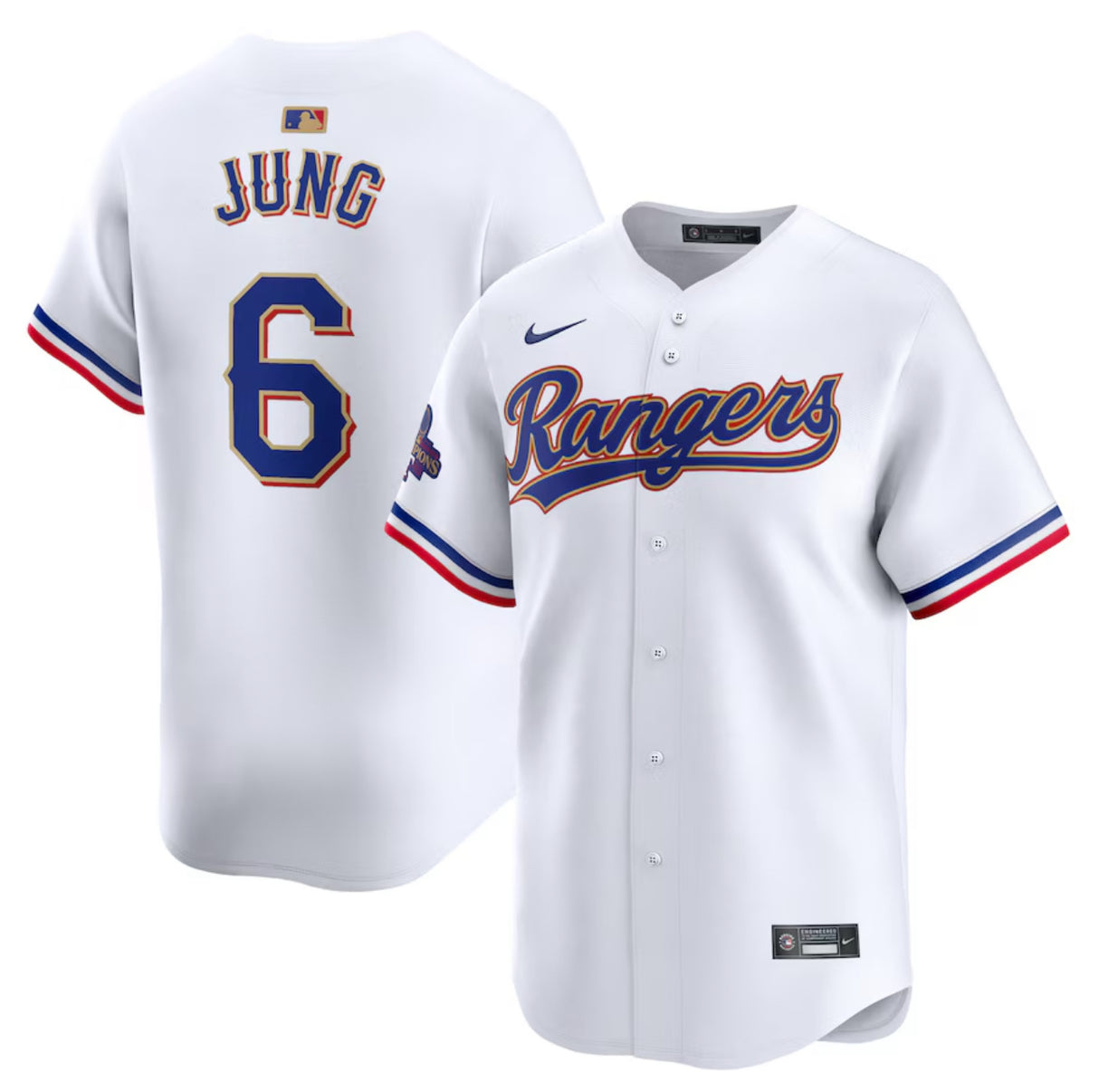 Josh Jung Texas Rangers Gold Edition Jerseys - Jersey and Sneakers