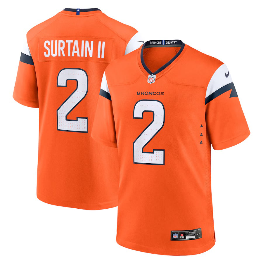 Patrick Surtain Denver Broncos 2024 Jersey - Jersey and Sneakers