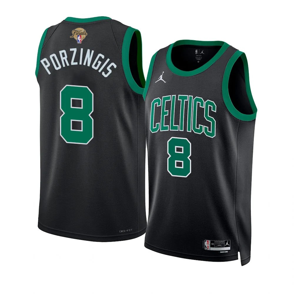 Kristaps Porzingis Boston Celtics NBA Finals 2024 Jersey