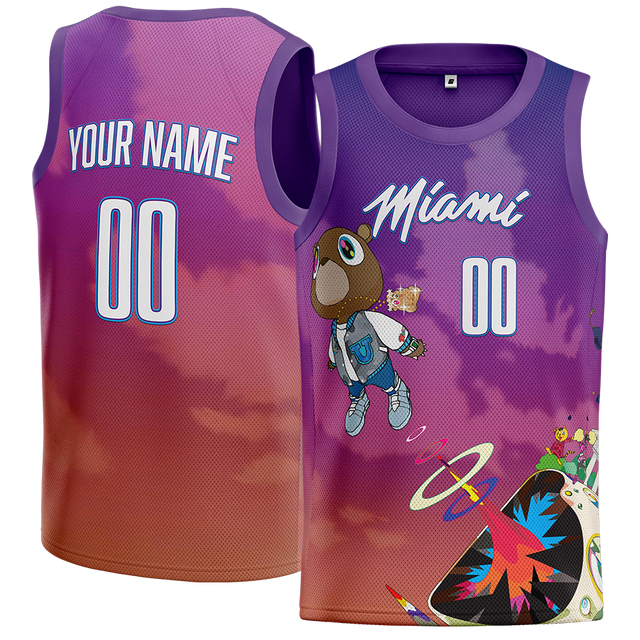 Custom Kanye West "Graduation" Album Cover Jersey - Jersey and Sneakers