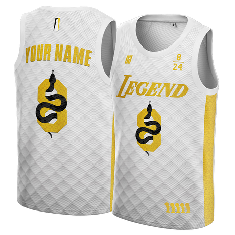 Kobe Bryant Black Mamba Custom Jersey (CAN ONLY DO WITH THE #8) - Jersey and Sneakers