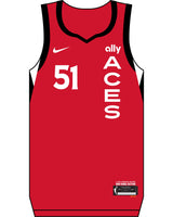 Sydney Colson Las Vegas Aces Rebel WNBA Jersey