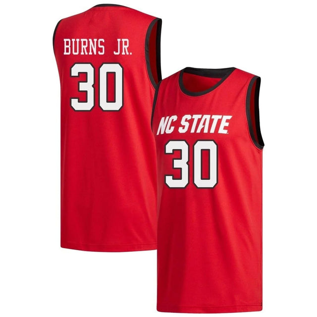 NCAAB DJ Burns Jr. NC State Wolfpack Jersey - Jersey and Sneakers