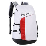 Nike Elite Pro Basketball Backpack White and Red