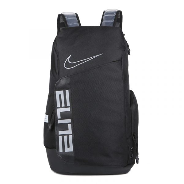 Nike Elite Pro Basketball Backpack Black and Gray