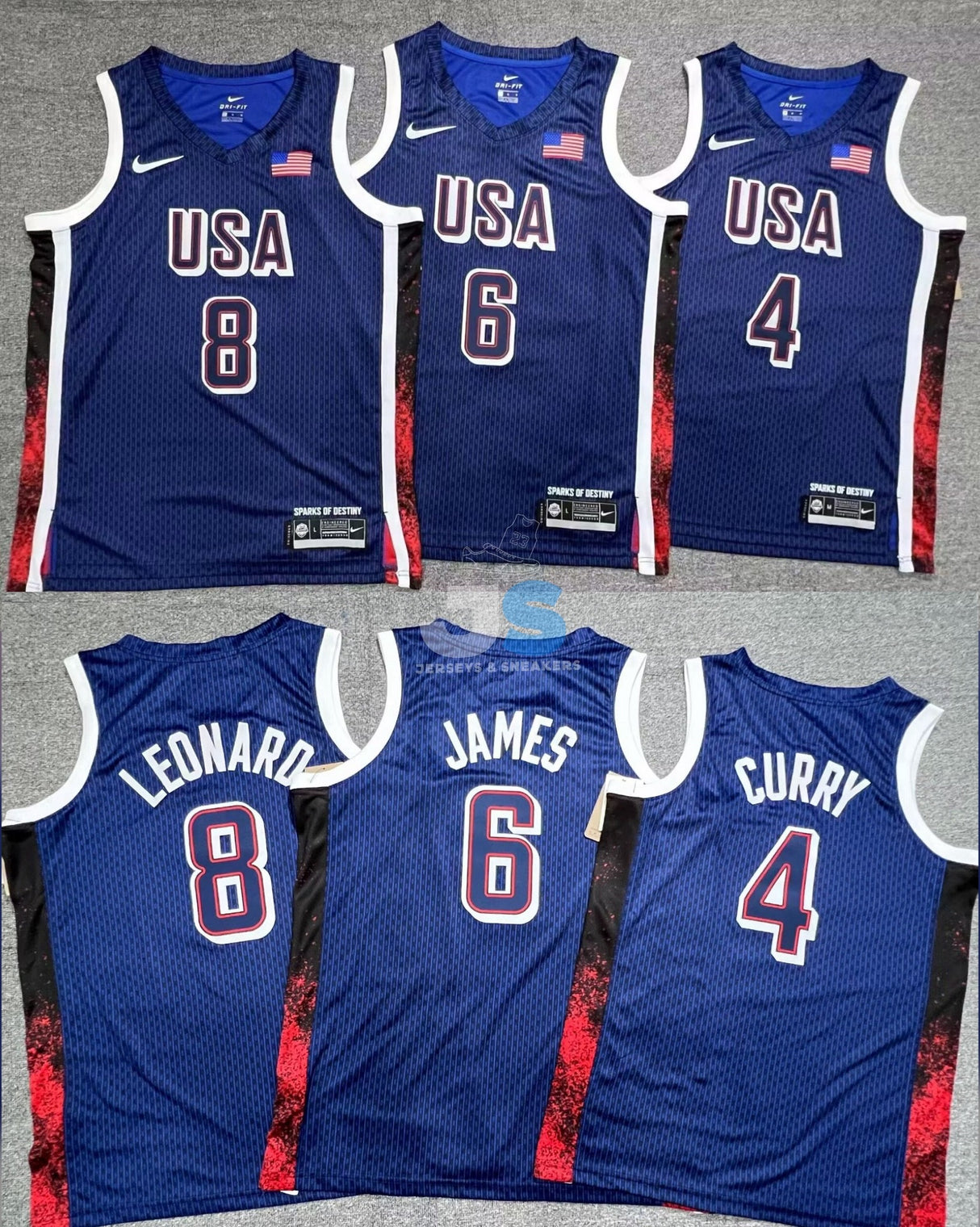 Kevin Durant Team USA 2024 Olympics Jersey