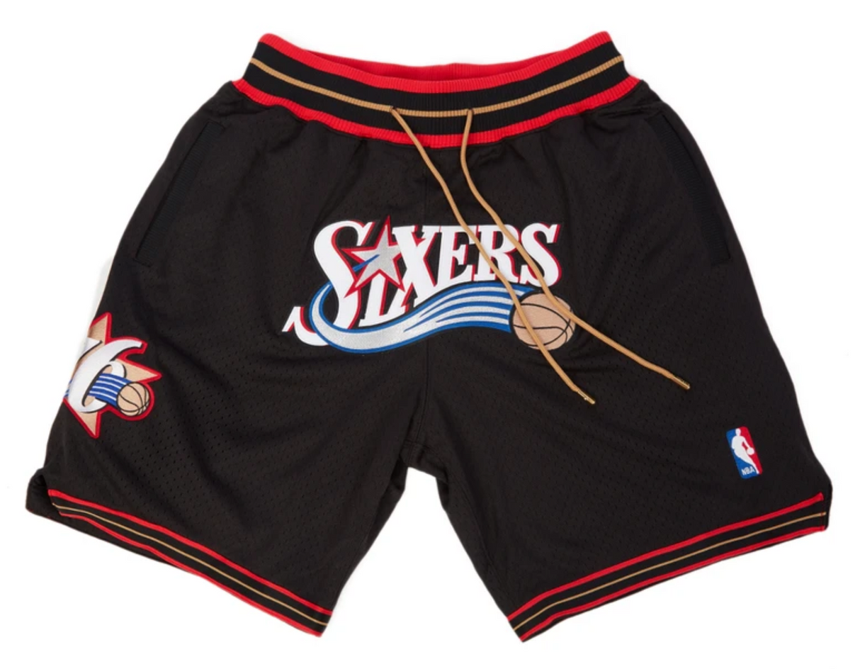 CLEARANCE Philadelphia 76ers Basketball Shorts