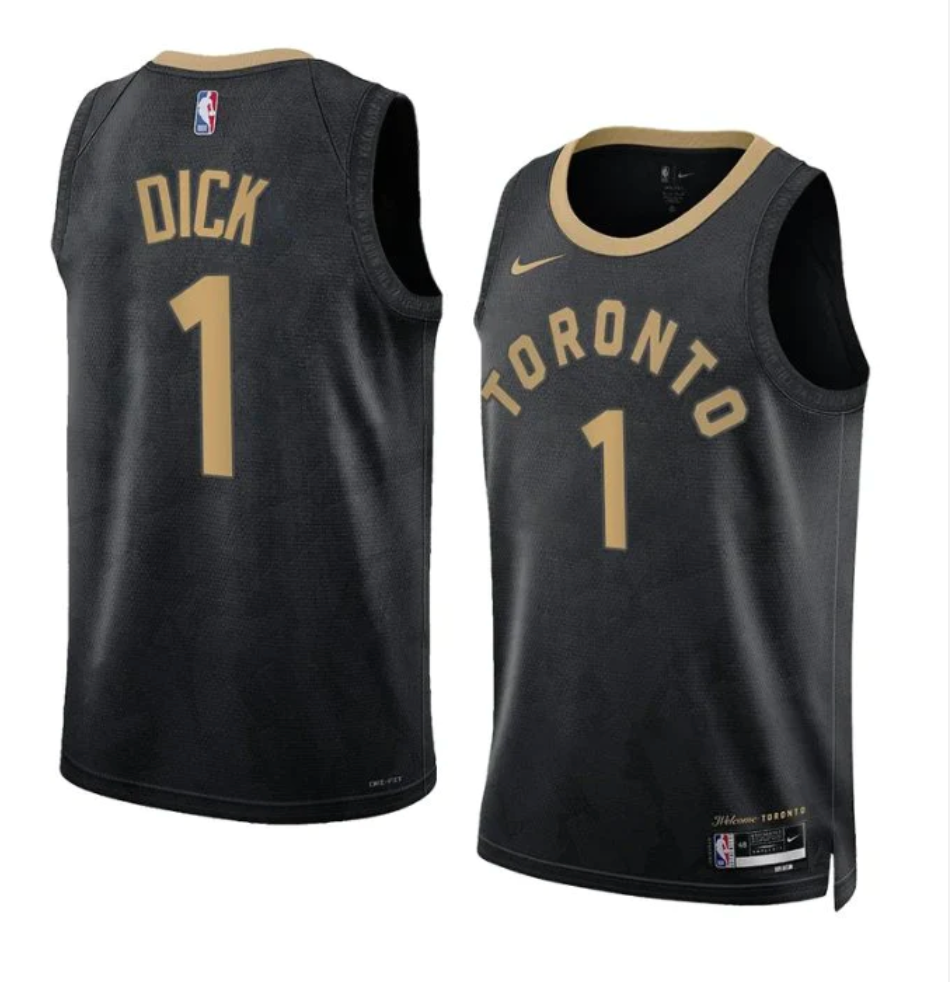 Gradey Dick Toronto Raptors Jersey - Jersey and Sneakers