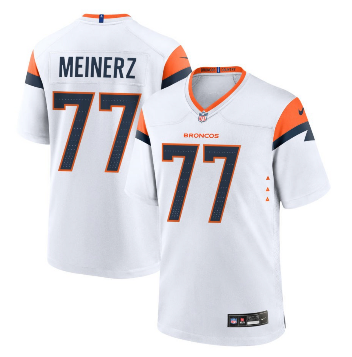 Quinn Meinerz Denver Broncos 2024 Jersey