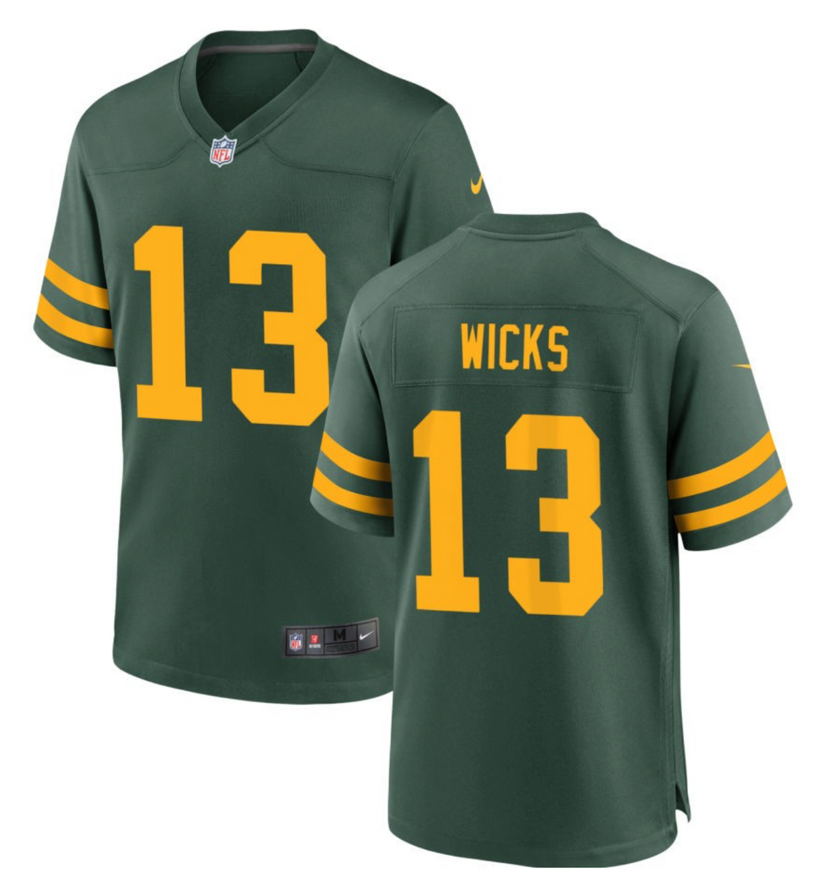 Camiseta de los Empacadores de Green Bay de Josh Jacobs