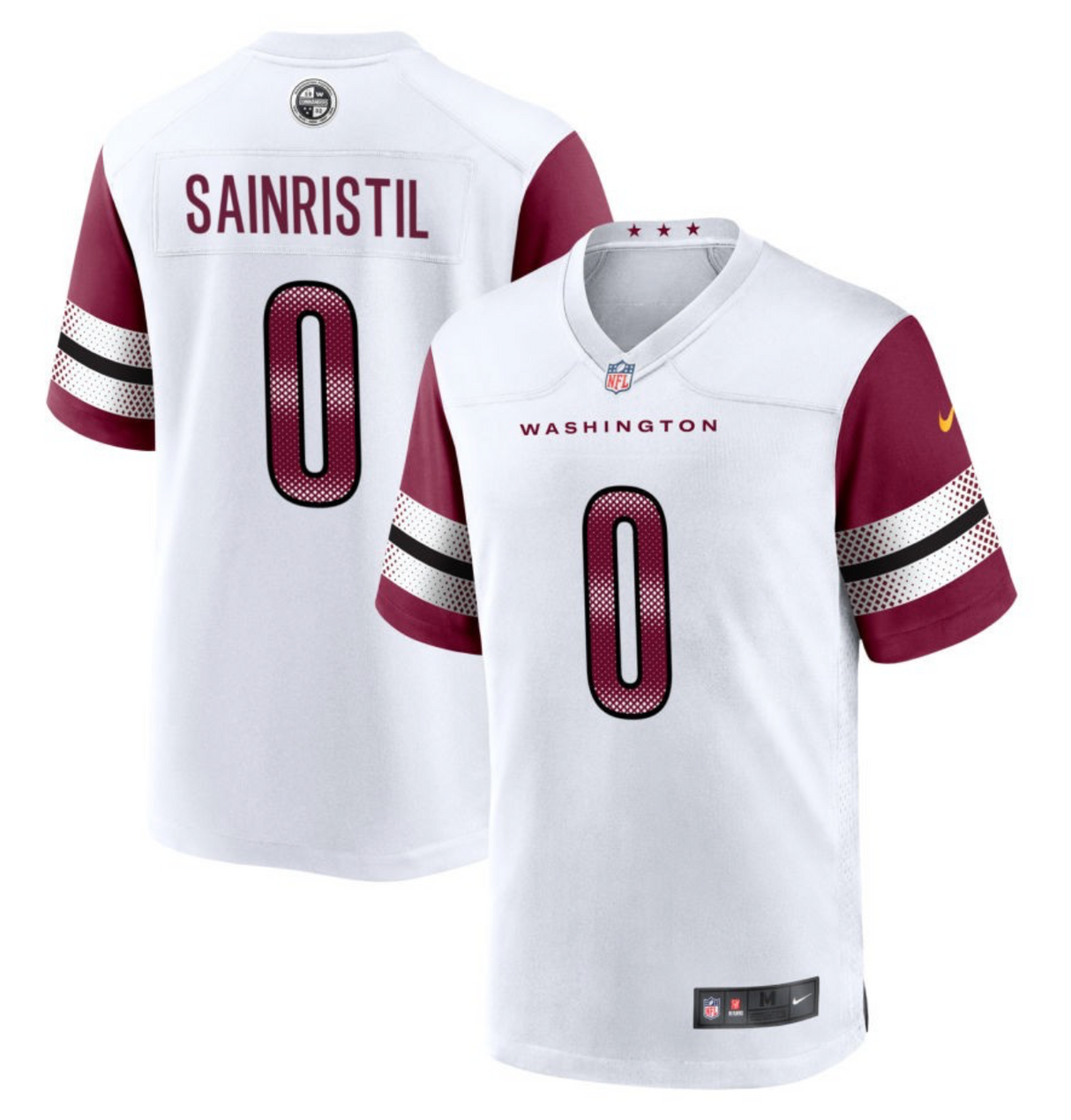 Mike Sainristil Washington Commanders Jersey