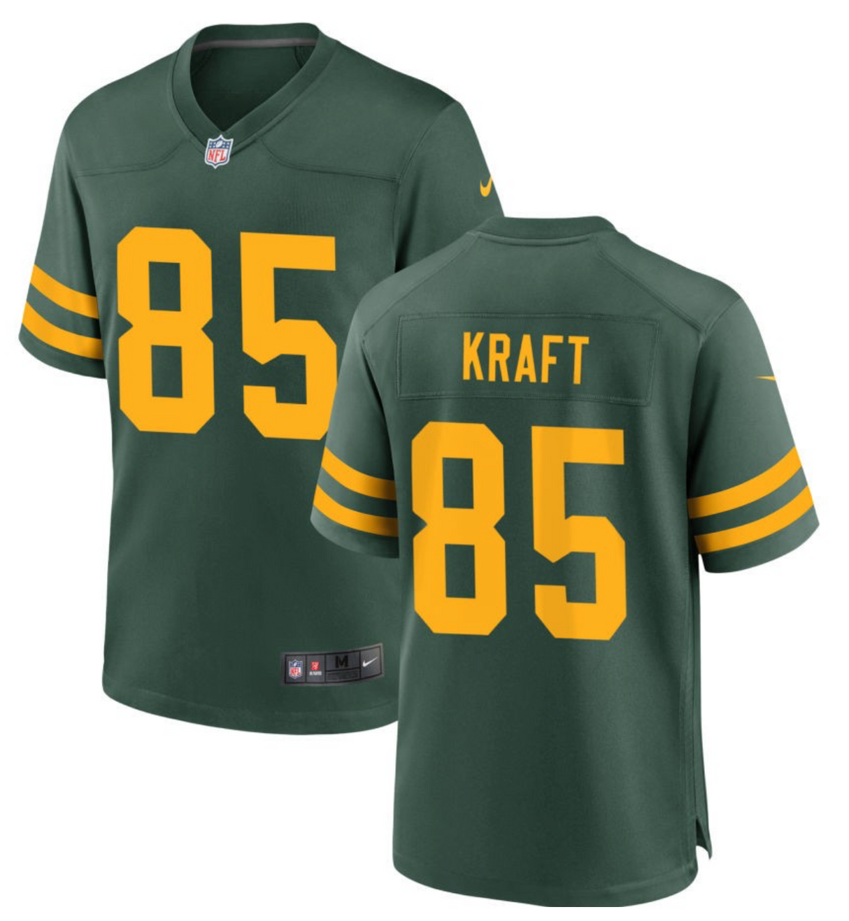 Tucker Kraft Green Bay Packers Jersey