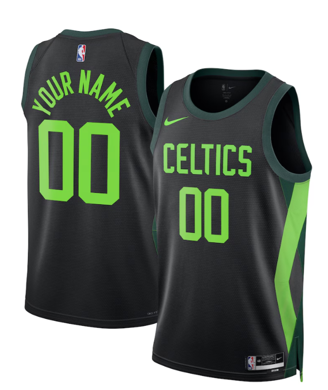 Custom Boston Celtics 2024-25 City Edition Jersey