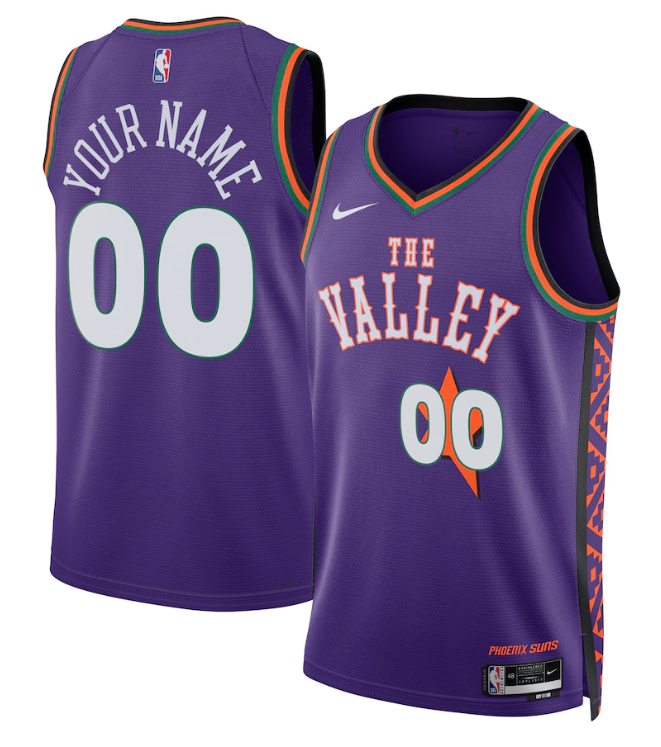 Custom Phoenix Suns 2024-25 City Edition Jersey