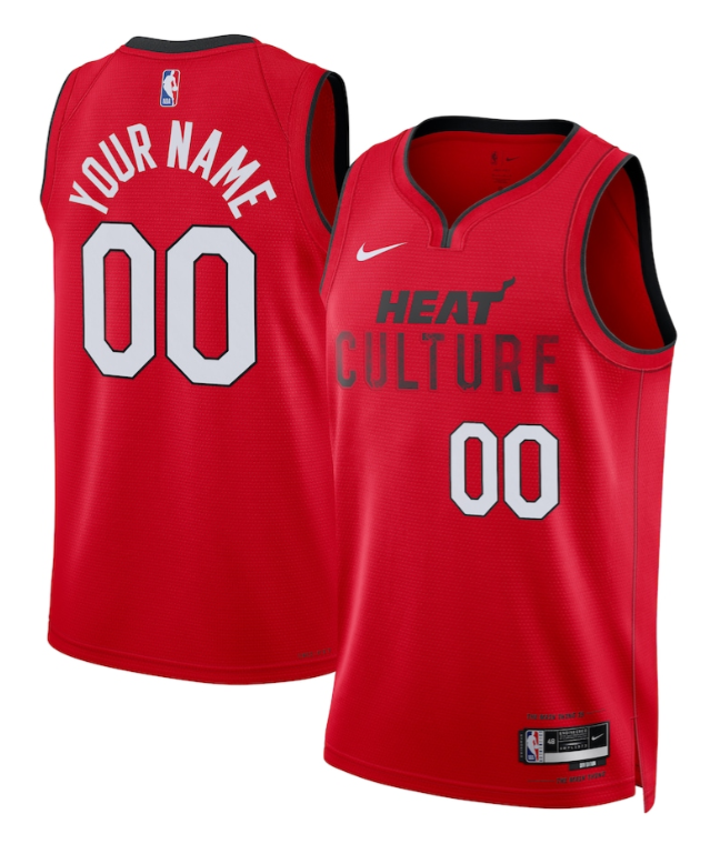 Custom Miami Heat 2024-25 City Edition Jersey