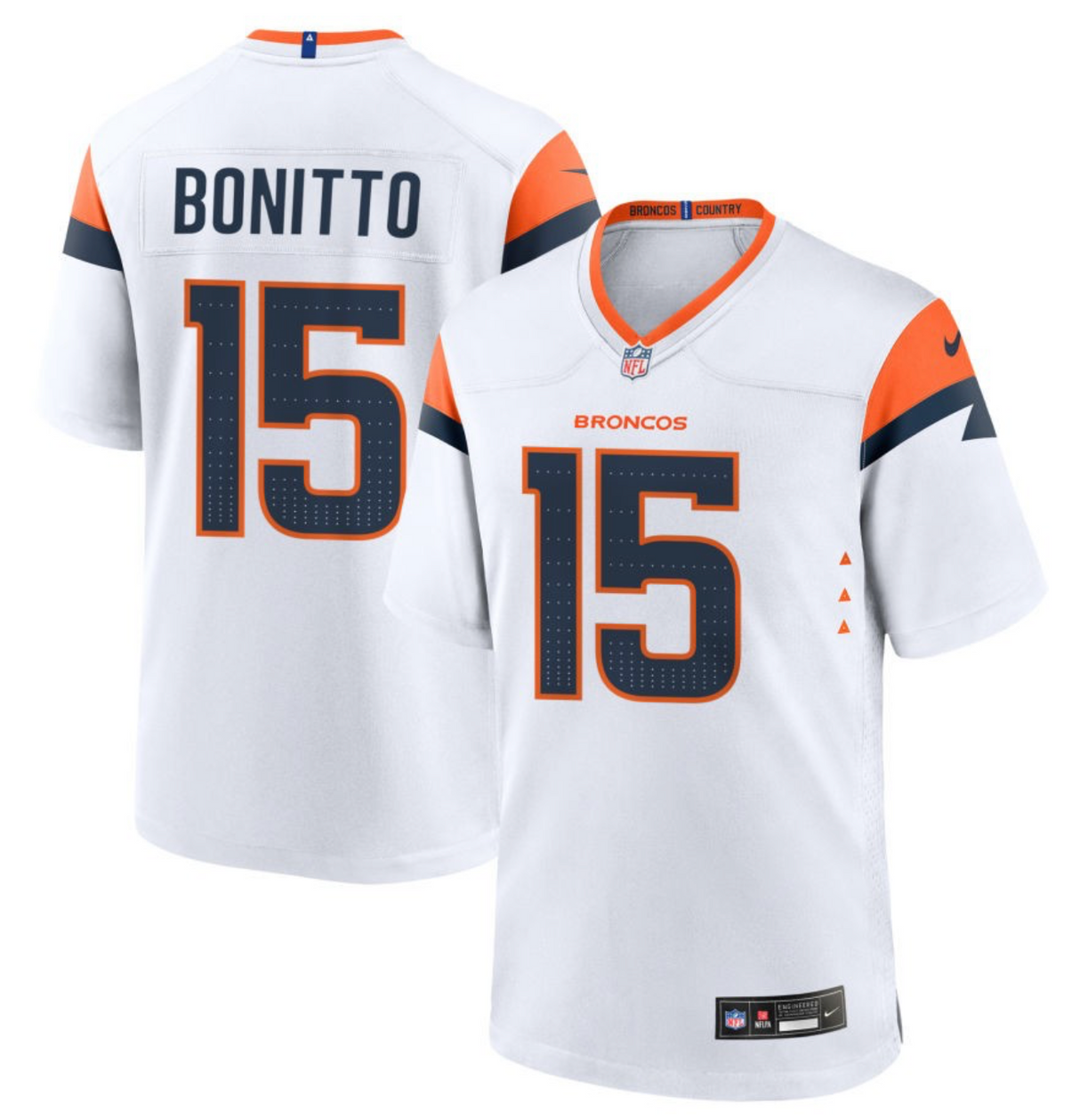 Nik Bonitto Denver Broncos 2024 Jersey