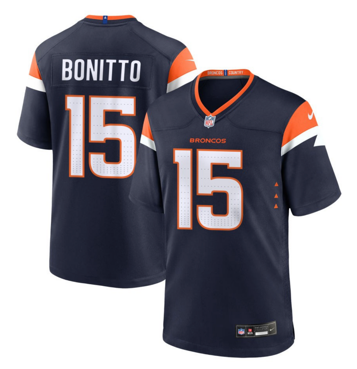 Nik Bonitto Denver Broncos 2024 Jersey