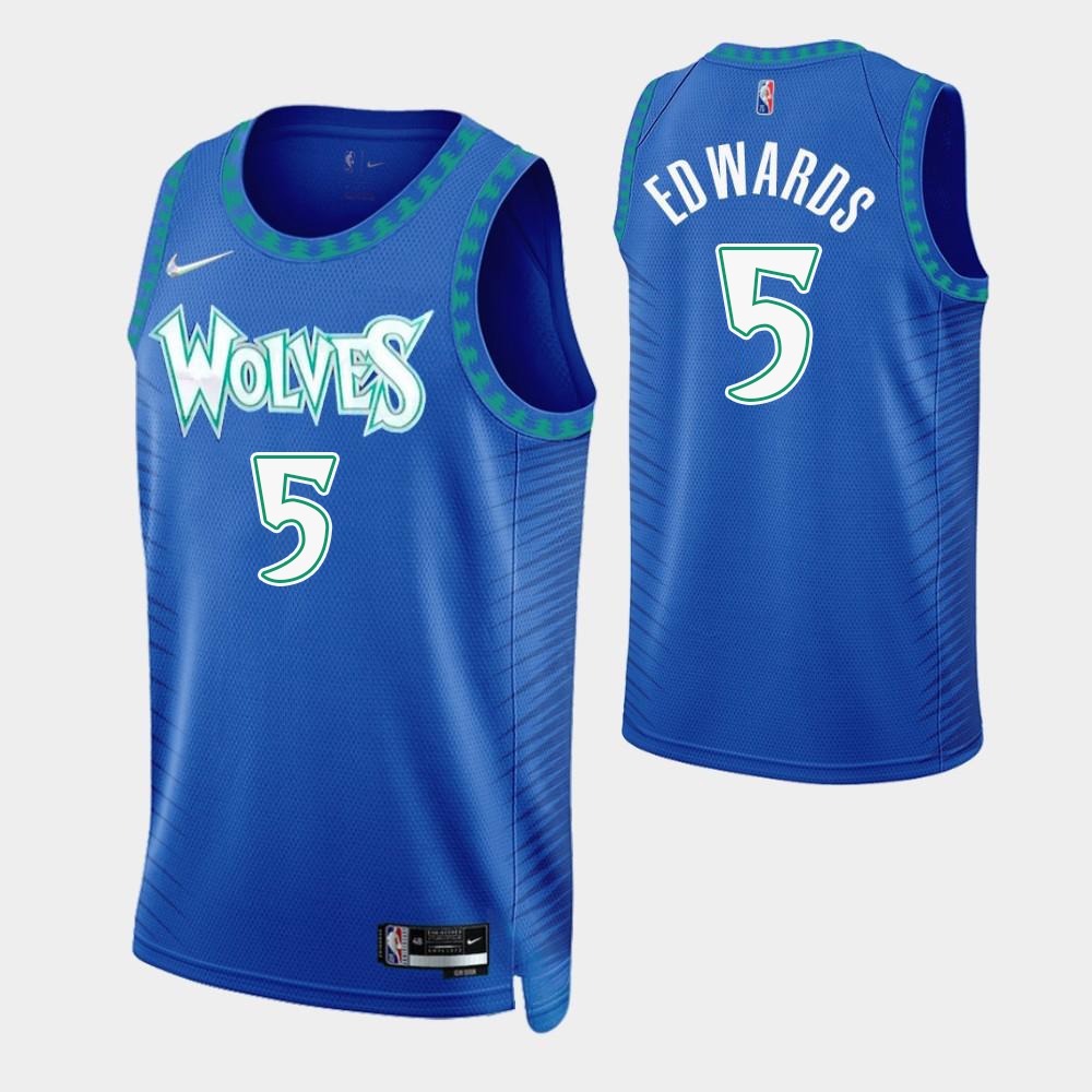 Camiseta Anthony Edwards Minnesota Timberwolves 2021-22 Edición Ciudad