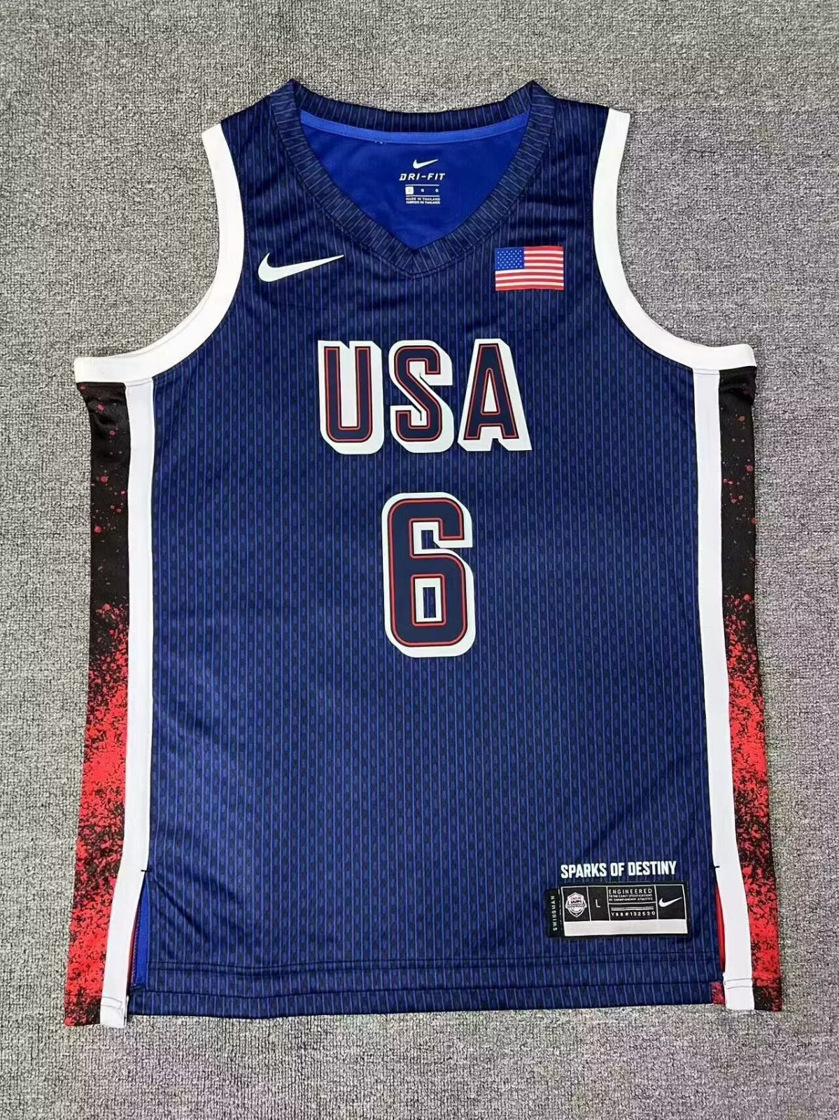 LeBron James Team USA 2024 Olympics Jersey – Jersey and Sneakers