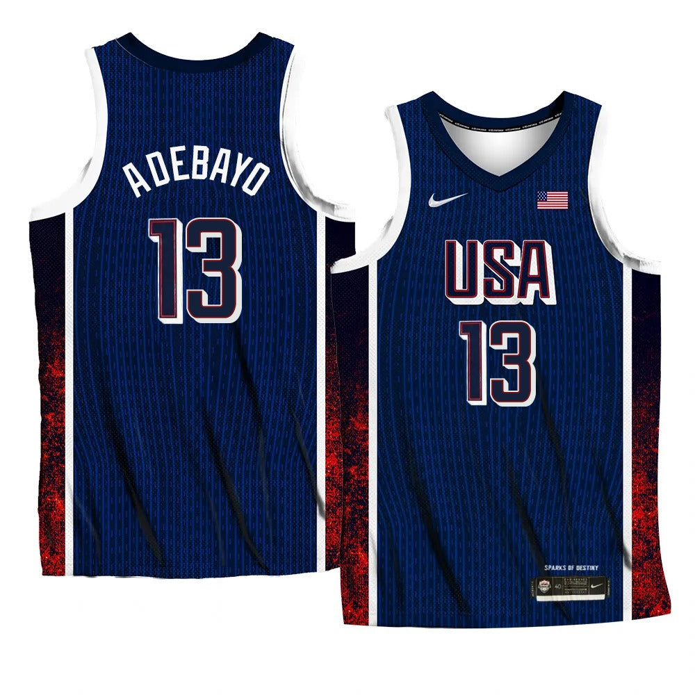 Bam Adebayo Team USA 2024 Olympics Jersey – Jersey and Sneakers