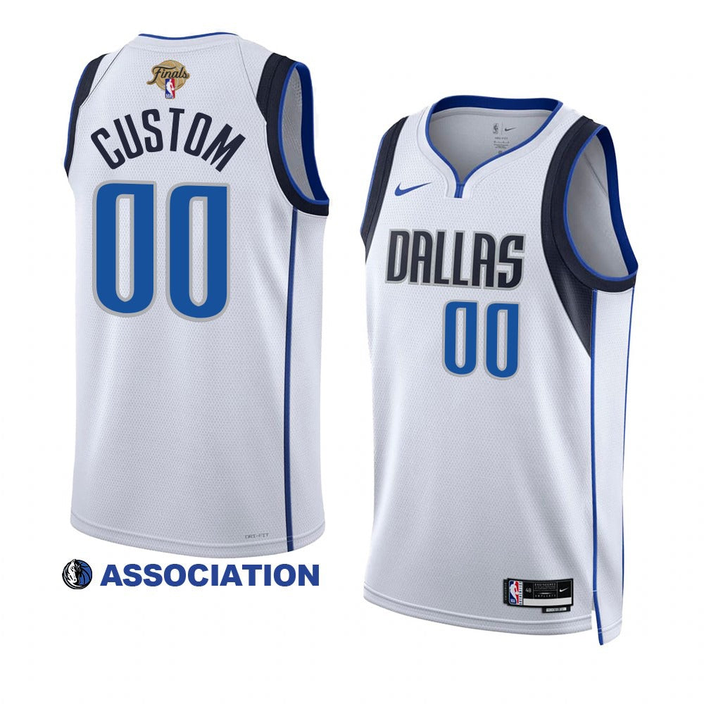 Custom Dallas Mavericks NBA Finals 2024 Jersey