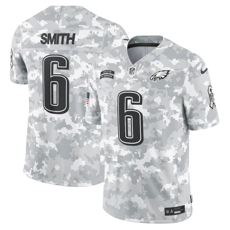 Devonta Smith Philadelphia Eagles Salute To Service 2024 Jersey