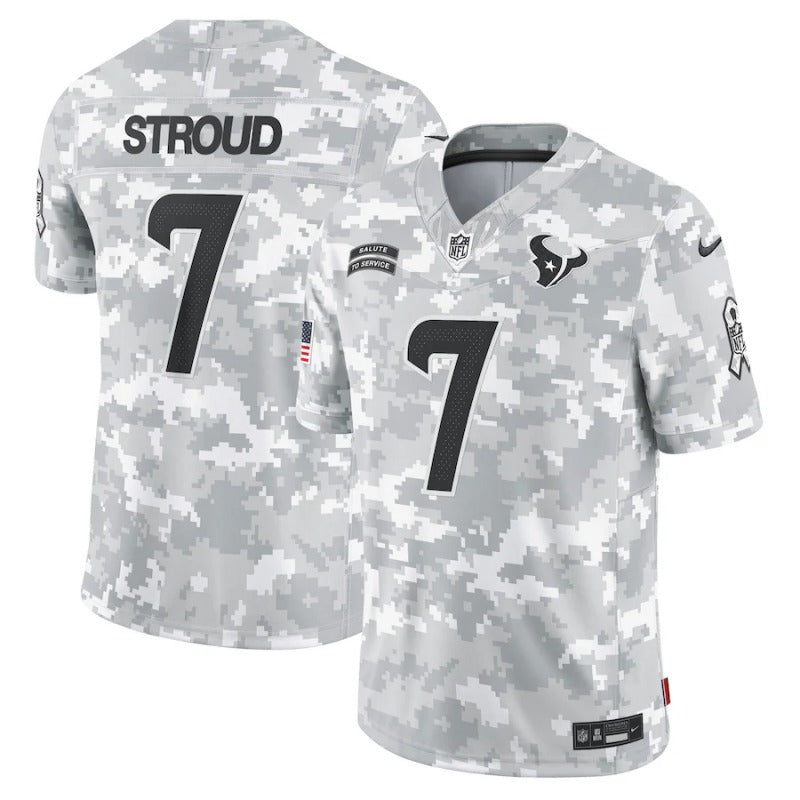 CJ Stroud Houston Texans Salute To Service 2024 Jersey