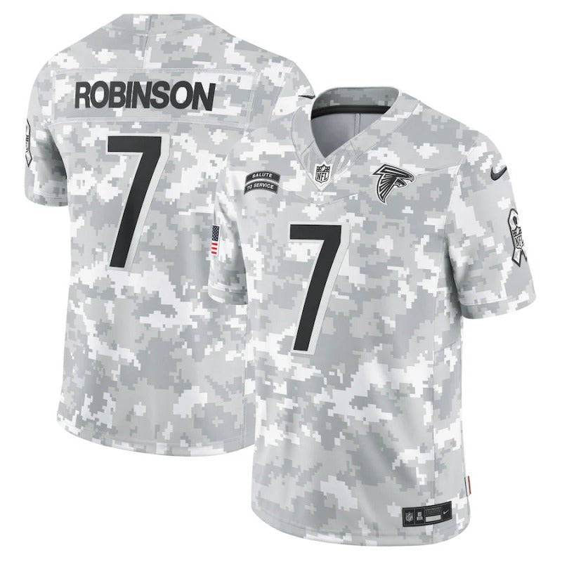 Bijan Robinson Atlanta Falcons Salute To Service 2024 Jersey