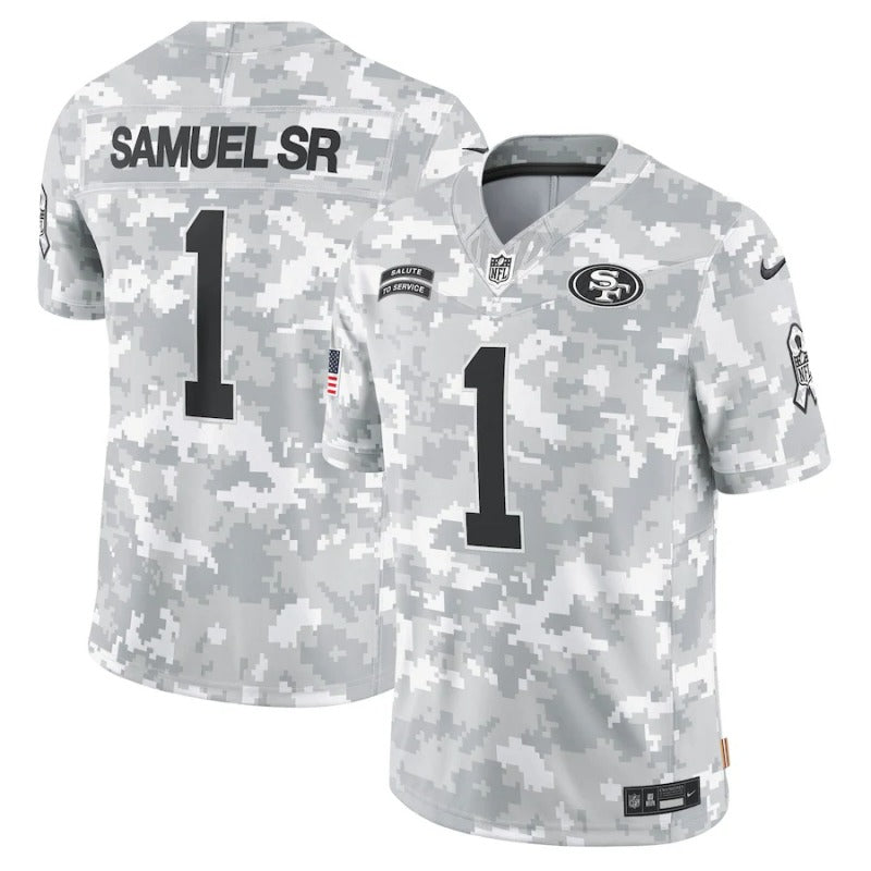 Camiseta George Kittle San Francisco 49ers Saludo al servicio