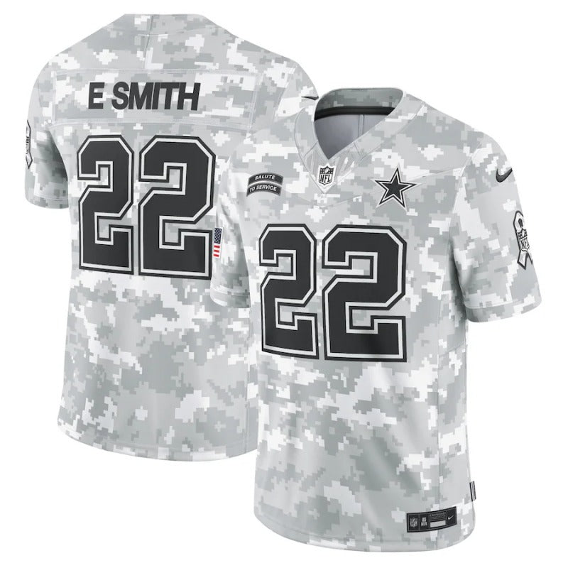 Emmitt Smith Dallas Cowboys Salute To Service 2024 Jersey