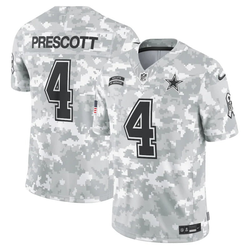 Dak Prescott Dallas Cowboys Salute To Service 2024 Jersey