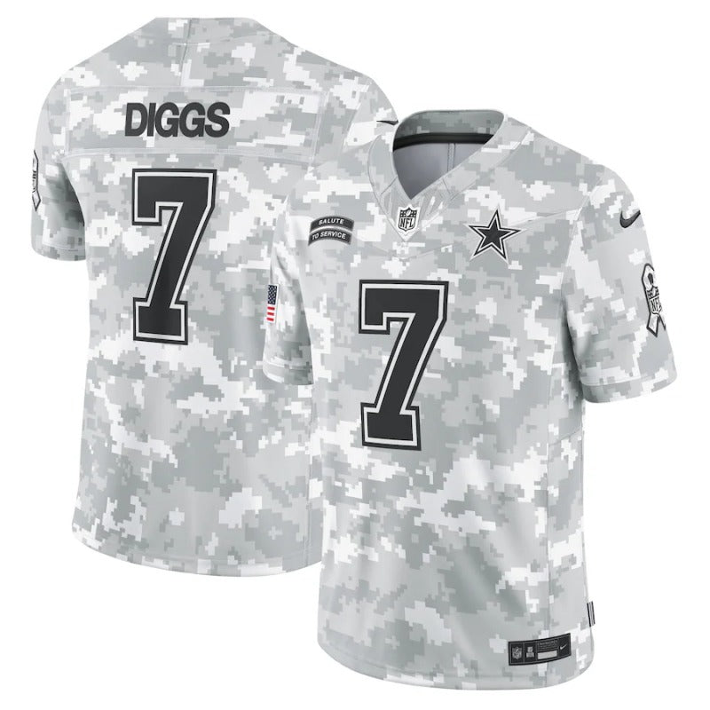 Trevon Diggs Dallas Cowboys Salute To Service 2024 Jersey