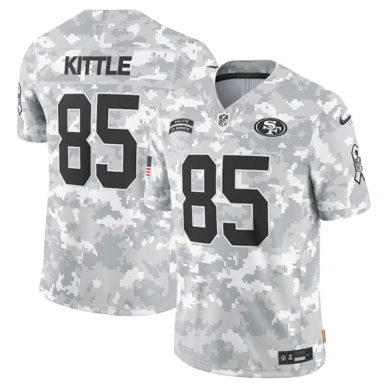 Camiseta George Kittle San Francisco 49ers Saludo al servicio