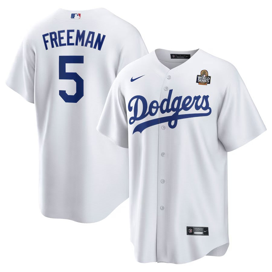 Freddie Freeman Los Angeles Dodgers 2024 World Series Jersey