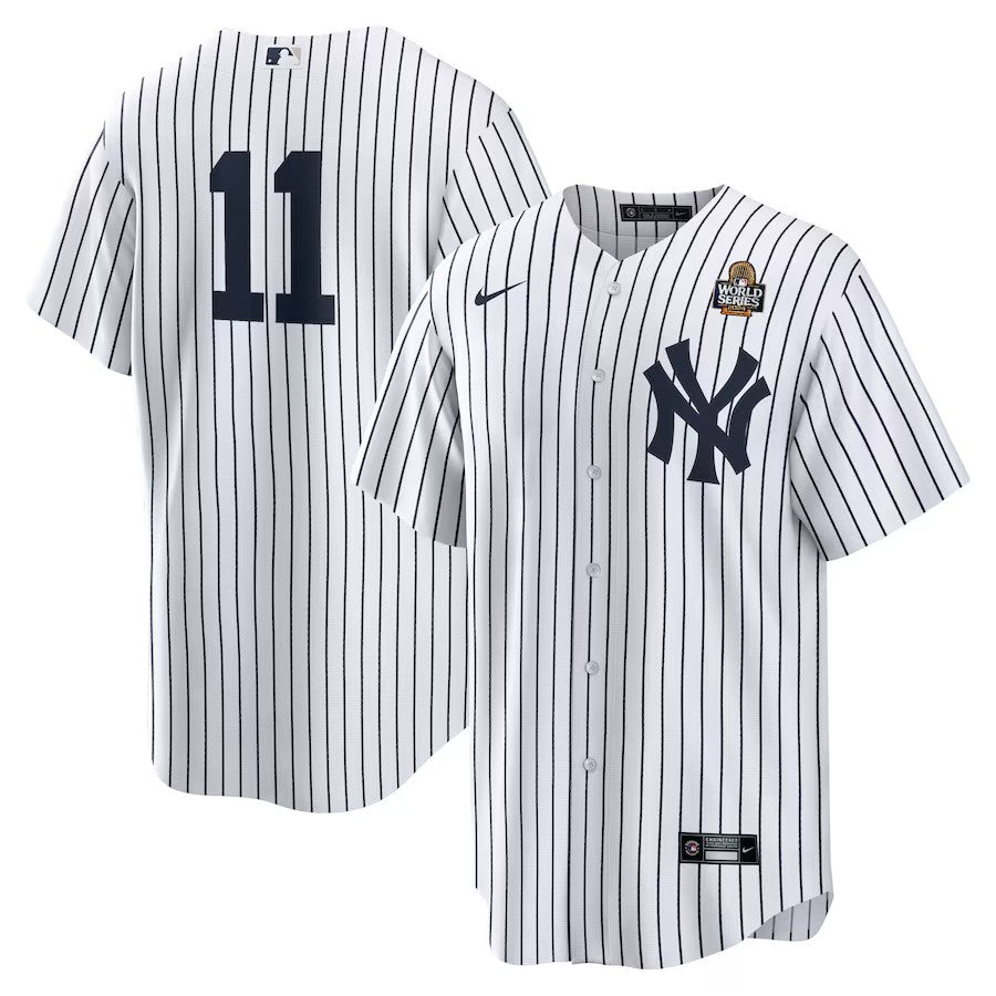 Anthony Volpe New York Yankees 2024 World Series Jersey