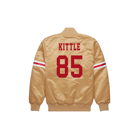 George Kittle San Francisco 49ers Bomber Jacket - Jersey and Sneakers