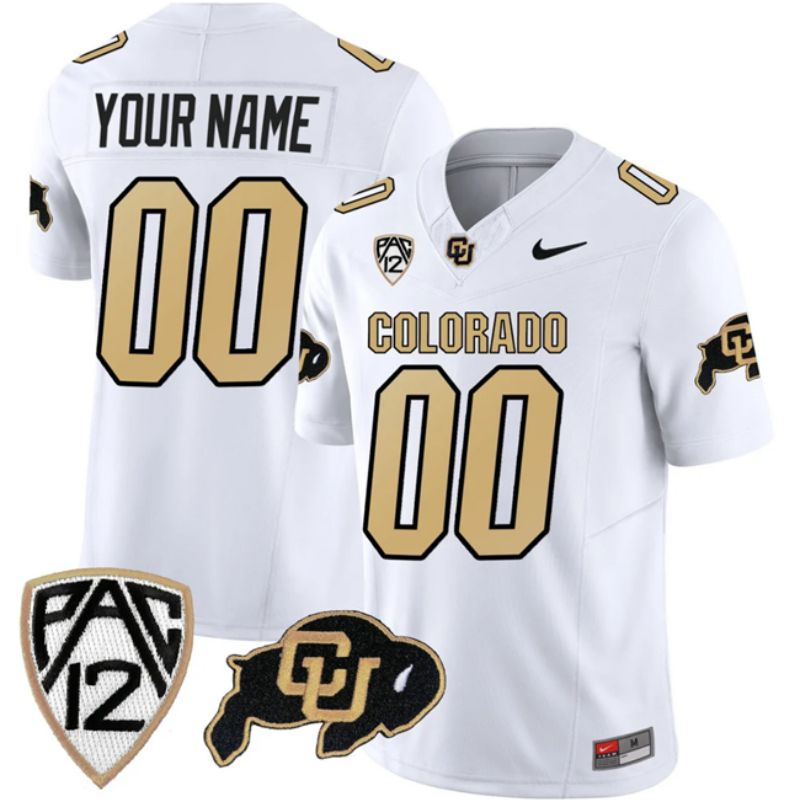 Custom Colorado Buffaloes Jersey