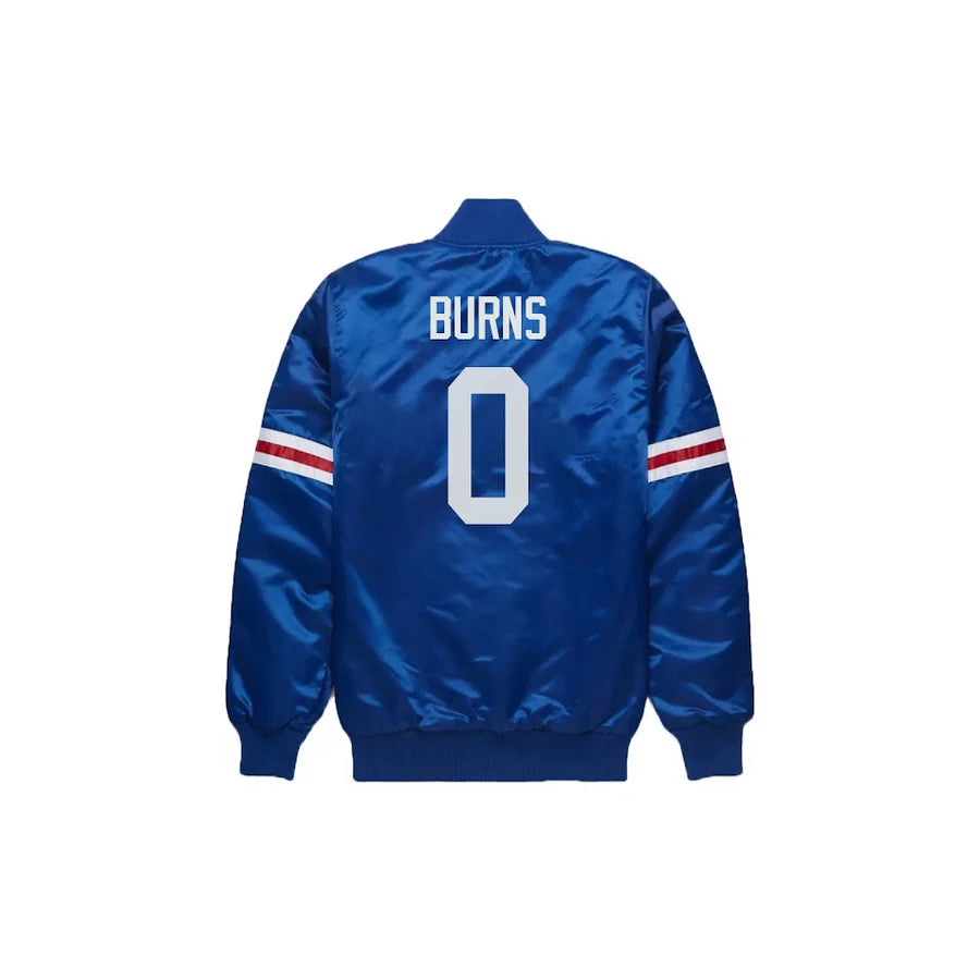 Brian Burns New York Giants Satin Bomber Jacket - Jersey and Sneakers