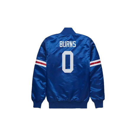 Brian Burns New York Giants Satin Bomber Jacket - Jersey and Sneakers