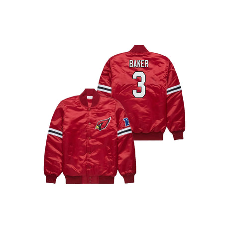 Budda Baker Arizona Cardinals Satin Bomber Jacket - Jersey and Sneakers