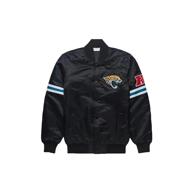 Jacksonville Jaguars Satin Bomber Jacket - Jersey and Sneakers